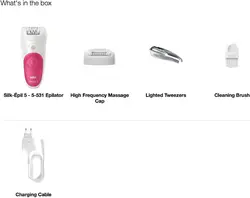 اپیلاتور سری 5 براون مدل 5531V