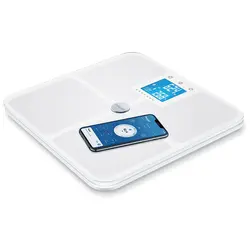 ترازو بی ام ای بیورر آلمان مدل BF 950 - سفید (با گارانتی اصل اروپا)
