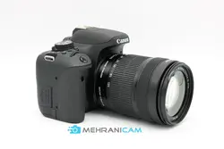دوربین دست دوم Canon 750D همراه با لنز kit 18-135mm