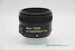 لنز دست دوم Nikon 50mm F1.8G - مهرانی کم