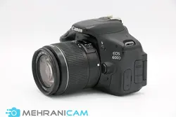 دوربین دست دوم کانن CANON 600D Kit 18-55mm III - مهرانی کم