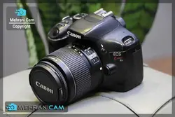 دوربین دست دوم کانن مدل Canon EOS 550D (Kiss X4) + 18-55 IS - مهرانی کم