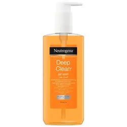 ژل شستشو صورت نوتروژینا مدل Deep Clean حجم 200 میلی لیتر