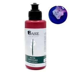 شامپو ضد زردی بیس بیوتی مدل Silver حجم 200 میلی لیتر