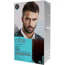 کیت رنگ مو مردانه نیترو پلاس مدل INTESIVE شماره N3