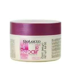 ماسک ترمیم کننده قوی موی حاوی کراتین طبیعی سالرمSalerm Hi Repair 02 حجم 250 میلی لیتر