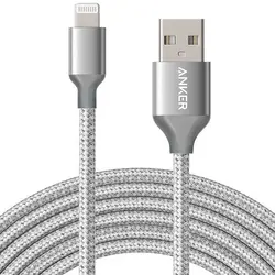 کابل تبديل USB به لايتنينگ انکر مدل PowerLine+ II طول 1 متر