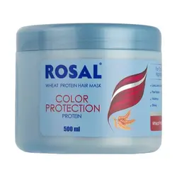 ماسک تثبیت کننده رنگ و هایلایت بدون سولفات روزال مدل پروتئین گندم