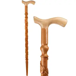 عصای پیاده روی چوبی مدل Lotus Cane
