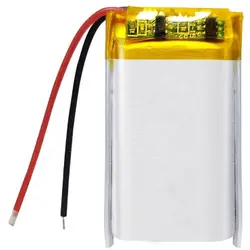 باتری لیتیوم پلیمر قابل شارژ مدل Li-Po 6030 ظرفیت 300 میلی آمپر ساعت