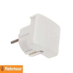 دوشاخه مربع ارت دار100تایی