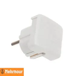 دوشاخه مربع ارت دار