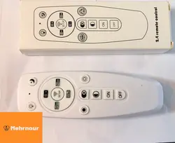 لوستر پاپیون سه حالته LED