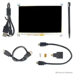 مانیتور ویوشیر 5 اینچ لمسی Wave Share | بهترین وب سایت فروشگاهی فروش کامپیوتر | قطعات کامپیوتر | لوازم جانبی در تهران