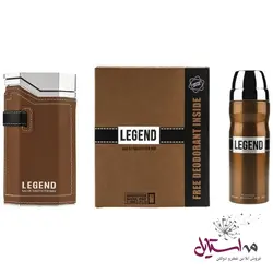 ست ادو تویلت مردانه امپر مدل Legend حجم 100 میلی لیتر