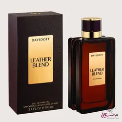 ادو پرفیوم مردانه داویدف مدل Leather Blend حجم 100 میلی لیتر