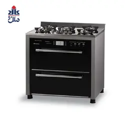 اجاق گاز 5 شعله طرح فر مدل Rooni S روبینا