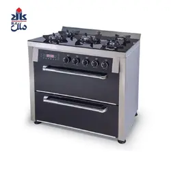 اجاق گاز 5 شعله طرح فر مدل Parmida/K كشودار روبینا