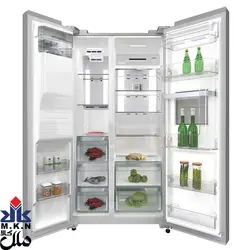 یخچال و فریز ساید بای ساید دوو مدل D4S-2915SS : فروشگاه ملل کالا