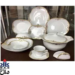سرویس غذا خوری 104 پارچه پردیس مدل دانته طلا