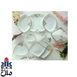 سرویس غذا خوری 105 پارچه مدل نارنیا طلا