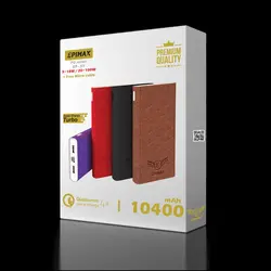 پاوربانک 10400 میلی آمپر چرم مدل EP-33