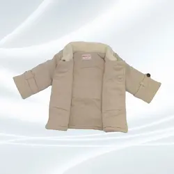 پالتو فوتر پسرانه دکمه دار - فروشگاه پوشاک و لباس بچه گانه ملیکالند