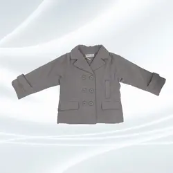 پالتو فوتر دخترانه طرح ساده - فروشگاه پوشاک و لباس بچه گانه ملیکالند