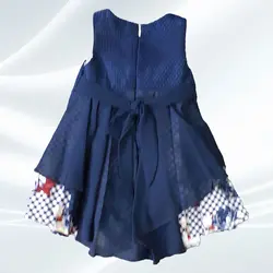 پیراهن مجلسی نوزادی توردار - فروشگاه پوشاک و لباس بچه گانه ملیکالند