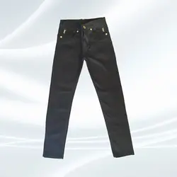 شلوار کتان دخترانه مشکی