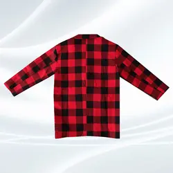 کت چهارخانه دخترانه قرمز مشکی - فروشگاه پوشاک و لباس بچه گانه ملیکالند