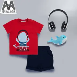 تیشرت و شلوارک پسرانه دلفین