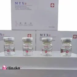 کوکتل های  ضد پیری و کلاژن ساز MTX حجم 6میلی لیتر مدل mtx mesotherapy solution
