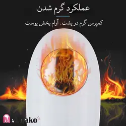 دستگاه میکرودرم آبی آبریژن با سر حرارتی مدل Facial Steamer Beauty Equipment Electric Heat Blackhead Remover Vacuum