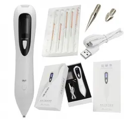لیزر بیوتی پن 9 قدرته دیجتالی مخصوص جوش و خال و کک و مک و تتو beauty pen