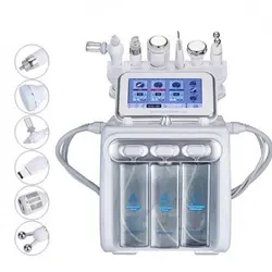 دستگاه هیدرافیشیال6 کاره (آکواجت) 6in1 Hydra Facial Water Dermabrasion Oxygen Facial Deep Cleansing