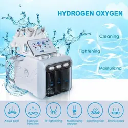 دستگاه هیدرافیشیال6 کاره (آکواجت) 6in1 Hydra Facial Water Dermabrasion Oxygen Facial Deep Cleansing