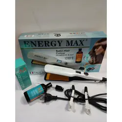 اتو موی فوق حرفه ای مخصوص کراتین برند انرژی مکس energy max 1090
