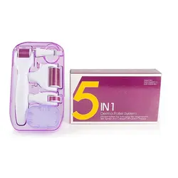 درمارولر تیتانیومی 5 کاره 4 سر - DRS 5 in 1 derma roller