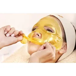 ماسک ورقه ای طلا و کلاژن گلد صورت مرطوب کننده و ترمیم عمیق پوست