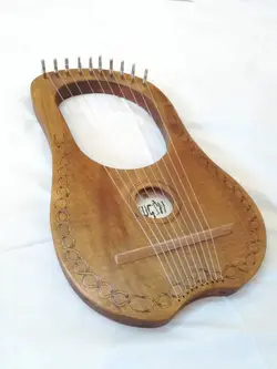 چنگ رومی یا ساز لیر یونانی 10 سیم با قیمت مناسب