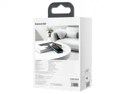 پاور بانک وایرلس 10000 میلی آمپر مگنتی بیسوس سفید مدل Magnetic Wireless 20W PPCX010103 بهمراه کابل تایپ سی