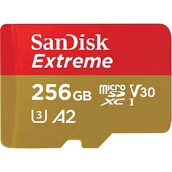 کارت حافظه سن دیسک Micro Extreme 190MBps ظرفیت 256 گیگابایت