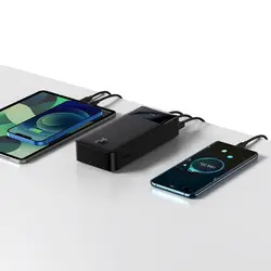 پاوربانک 20000 باسئوس Baseus Bipow Digital Display PPBD10K PPDML-N توان 20 وات