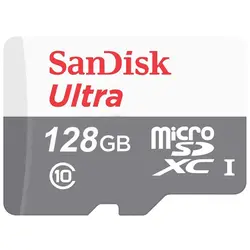 کارت حافظه سن دیسک Micro Ultra Class 10 100MBps ظرفیت 128 گیگابایت