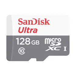 کارت حافظه سن دیسک Micro Ultra Class 10 100MBps ظرفیت 128 گیگابایت