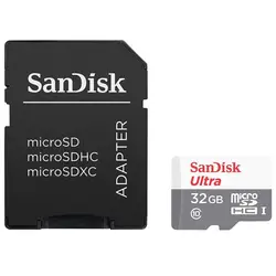 کارت حافظه سن دیسک Micro Ultra Class 10 100MBps ظرفیت 32 گیگابایت