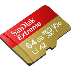 کارت حافظه سن دیسک Micro Extreme 170MBps ظرفیت 64 گیگابایت