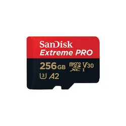 کارت حافظه سن دیسک Micro Extreme pro 200MBps ظرفیت 256 گیگابایت