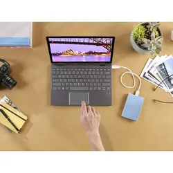 هارد اکسترنال سیگیت مدل one touch ظرفیت 2 ترابایت Light Blue